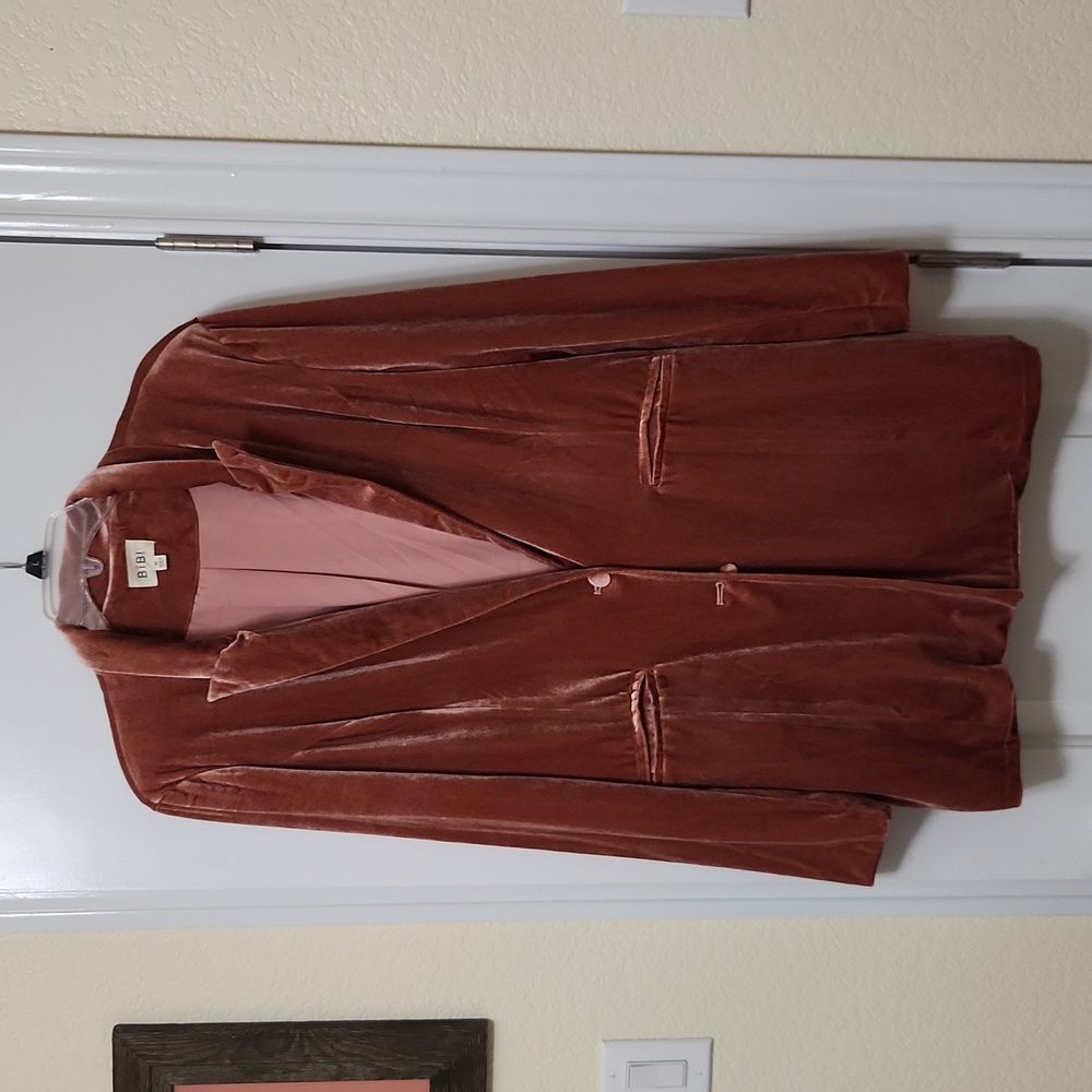 velvet blazer jacket